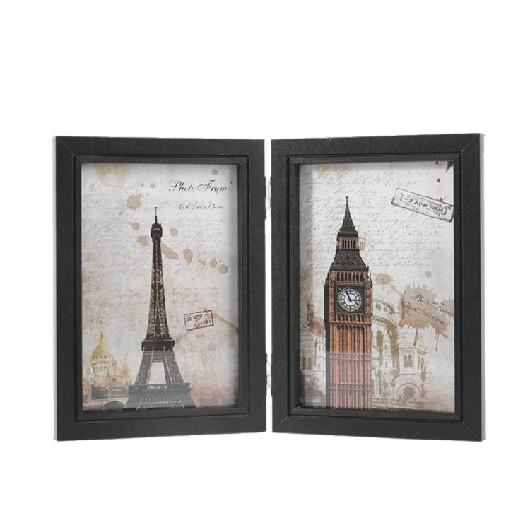 2/3 Коллаж из фоторамок Складная фоторамка на шарнирах Декор для дома на стол Свадебный Подарок на День Рождения для Женщин Мамы