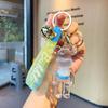 Акриловый восхитительный брелок-мишка с дизайном текучего песка, милый подарок на все случаи жизни