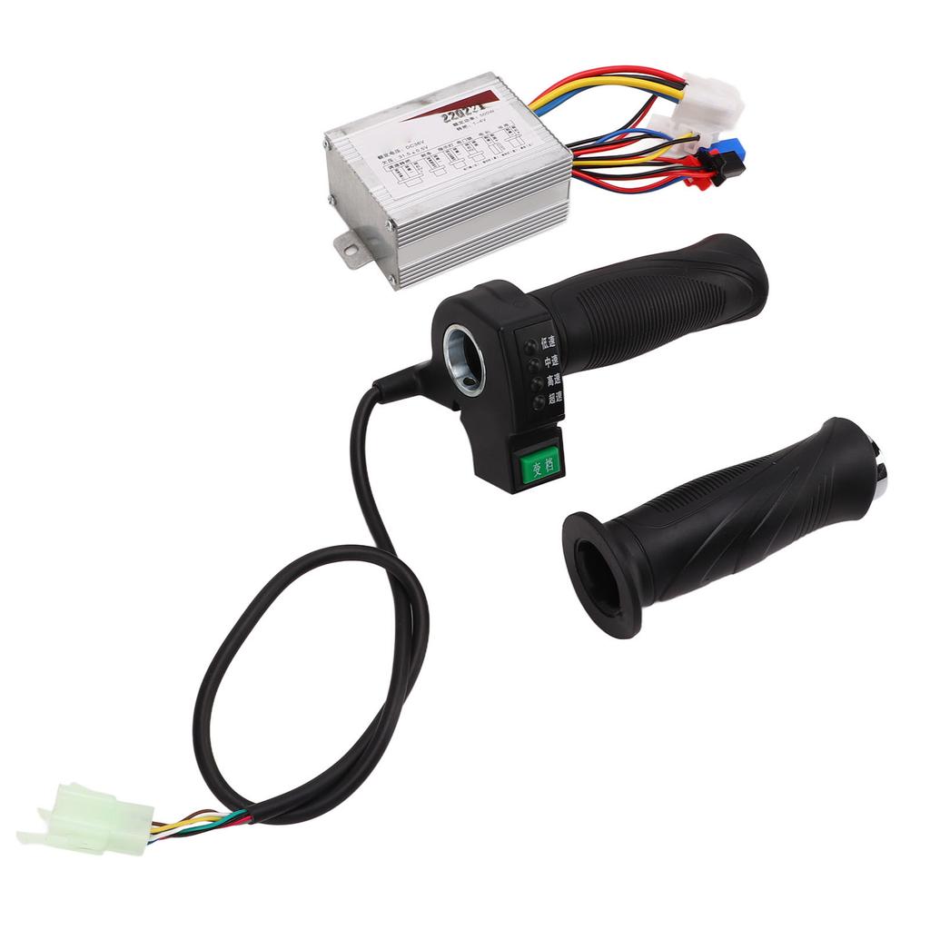 Контроллер щеточного двигателя 36 В 500 Вт с комплектом ручки газа Контроллер электровелосипеда Комплект ручек газа