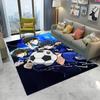 Синий замок Футбол Аниме Мультфильм Ковер Коврик для Дома Гостиная Спальня Диван Придверный коврик Декор,Ковер для игровой зоны ребенка Противоскользящий коврик для пола