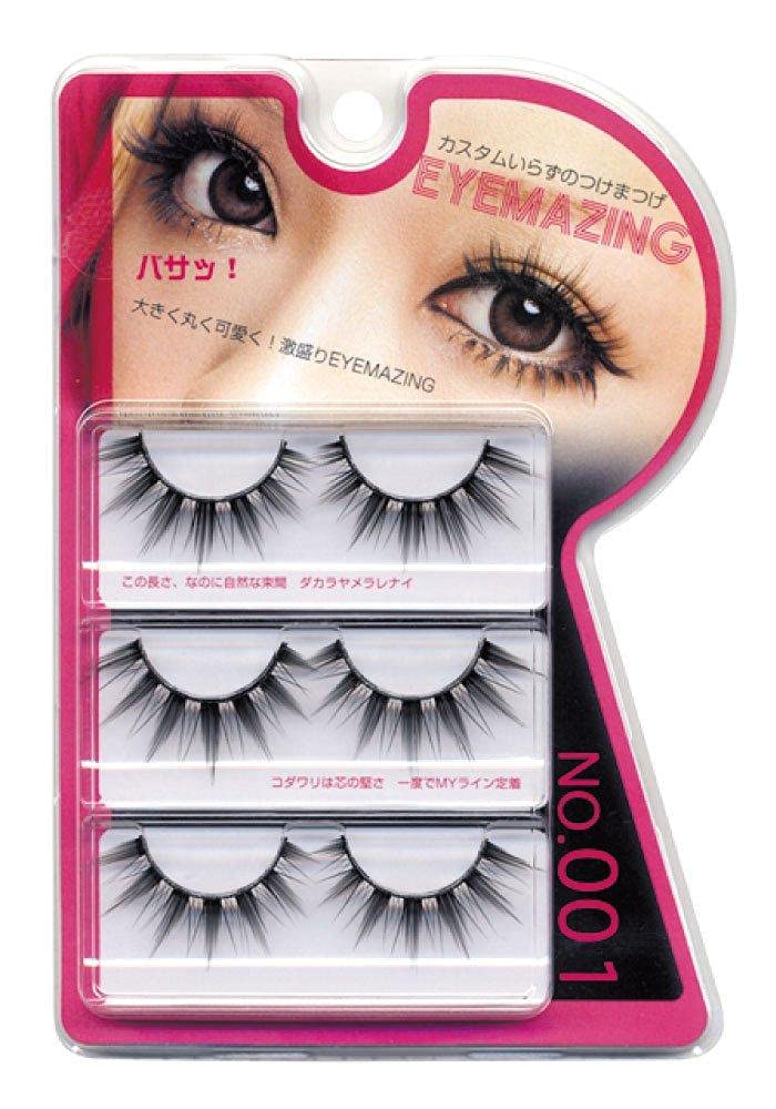 EYEMAZING Ginza Cosmetic Lab EYEMAZING Jun Komori Series False Eyelashes NO.001