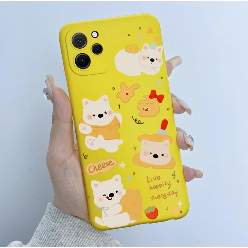 Чехол для Huawei Nova Y61 Мягкий силикон ТПУ Милый Чехол-бампер с Пандой для Huawei Nova Y 61 62 Y61 Y62 Plus Чехол NovaY61 Fundas