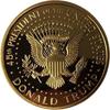 Donald Trump Gold Coin 2017, Gold Plated Collectable Coin, 45th President, Certificate of Authenticity Official GOPBOX