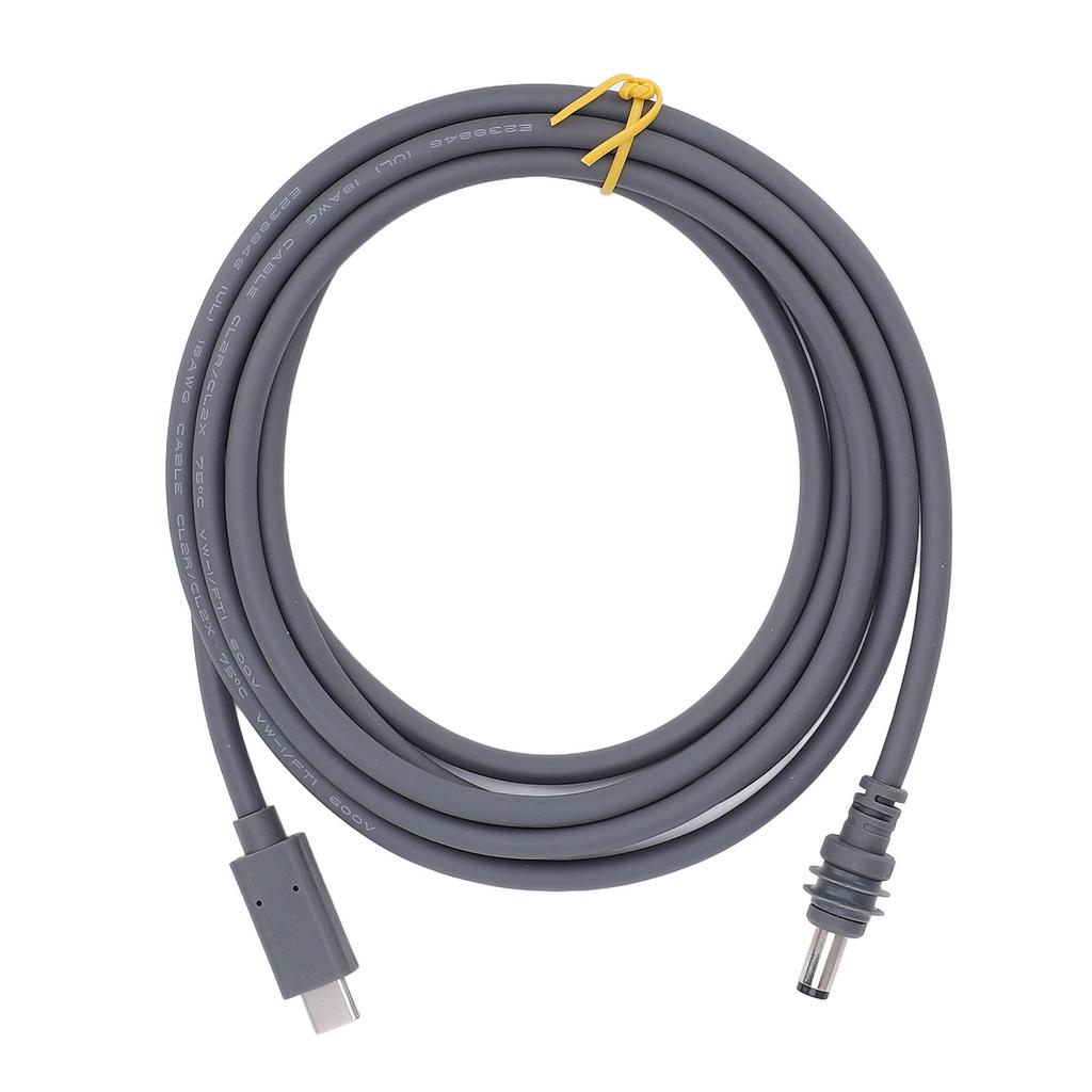 Вход типа C для постоянного тока 20 В 5 А кабель 32,8 фута портативный гибкий шнур для зарядки мини PD 100 Вт