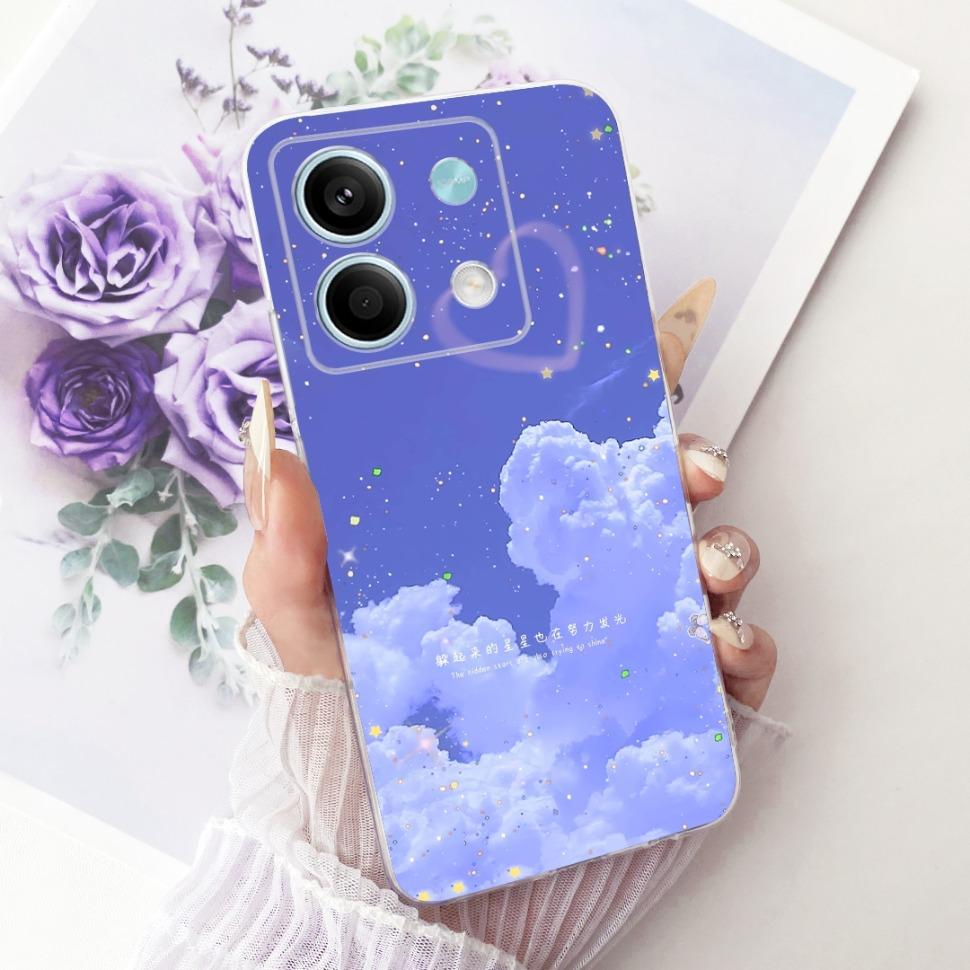 Для Xiaomi Redmi Note 13 4G Чехол Крутой Тигр Лошадь Мягкий Силикон ТПУ Чехол для Телефона Для Redmi Note 13 Note13 4G 5G Задняя Крышка