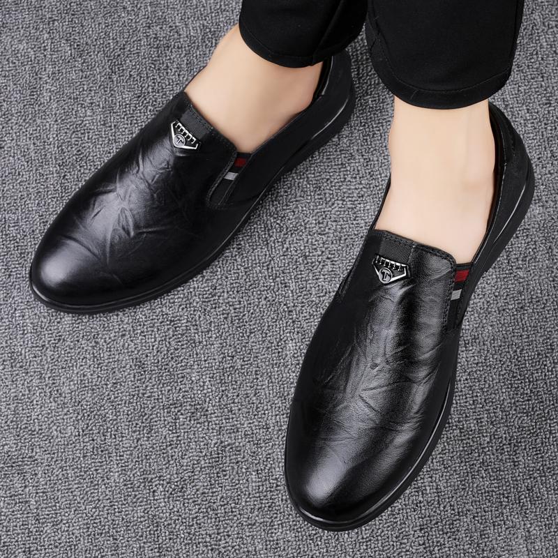 2024 Брендовая мужская повседневная обувь из натуральной кожи, роскошные брендовые мягкие мокасины, мужские мокасины, деловые, черные, для вождения