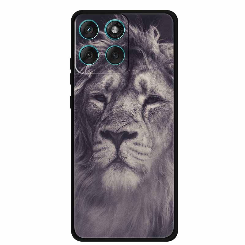 For Motorola Edge 60 Fusion Case XT2503-4 Wolf Lion Soft TPU Silicone Phone Cover for Motorola Edge 60 Fusion Case Fundas Coque