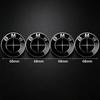 4Pcs 56mm 68mm ABS Car Wheel Center Caps Black For BMW E39 E46 E90 E60 E87 E53 F10 F20 F30 F15 F16 G20 E34 E36 E39 E38 Z3 Z4 G20