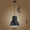 New Simple Modern Retro Industrial Style Restaurant Hall Coffee Bar Special Lampshade Hotel Personalized Single Head Chandeliers