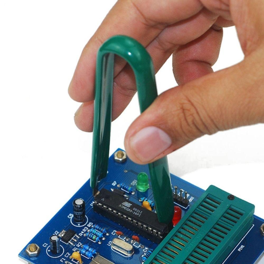 U Type IC Chip Extractor Hand Tool Capacitor Grabber IC Chip Puller  Electronic Component
