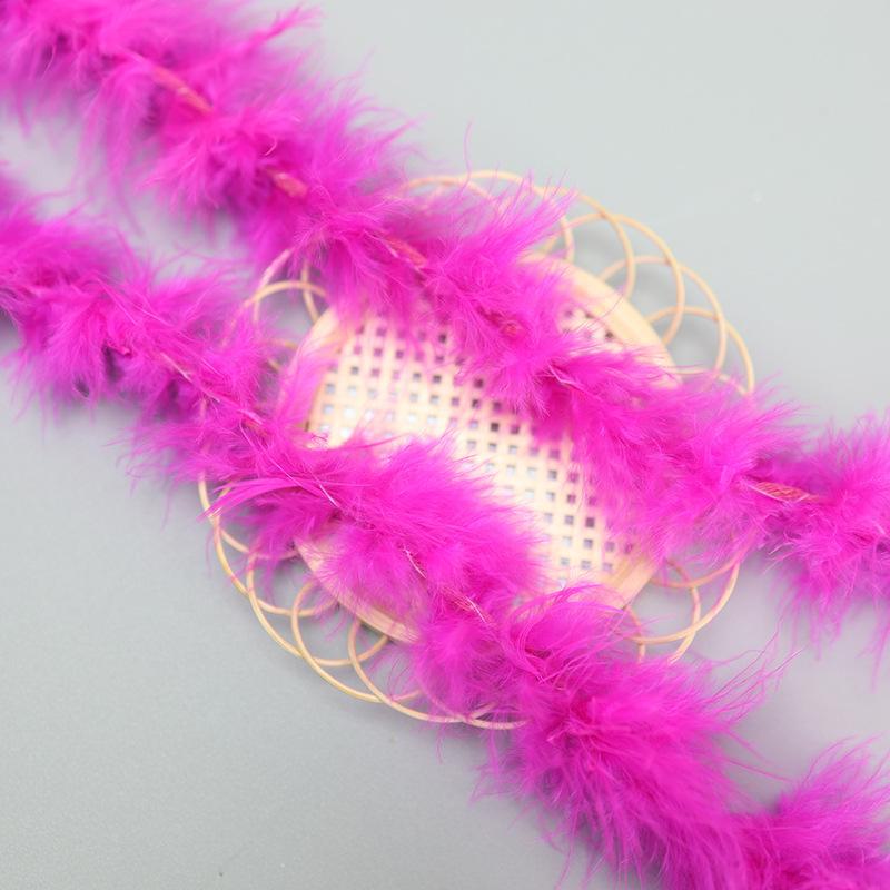 2-метровые полоски пуха для свадебного и праздничного декора, аксессуаров для одежды, дизайна своими руками