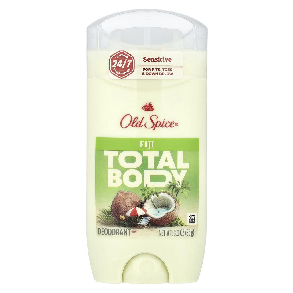 Total Body, Deodorant Stick, Fiji, 85G(3Oz)