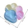 Three-color Rainbow Mini Cat Paw Squeeze Toy Poached Egg Pinch Decompression Toy  Practical Jokes