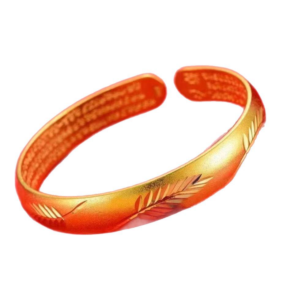 Винтажный регулируемый браслет в виде листьев золотистого цвета: Долговечные, стильные модные украшения