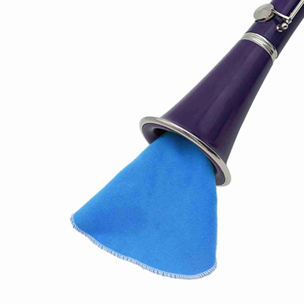 Clarinet ABS 17 Key bB Flat Soprano Binocular Clarinet with Cleaning Cloth Gloves 10 Reeds Screwdriver Reed Case