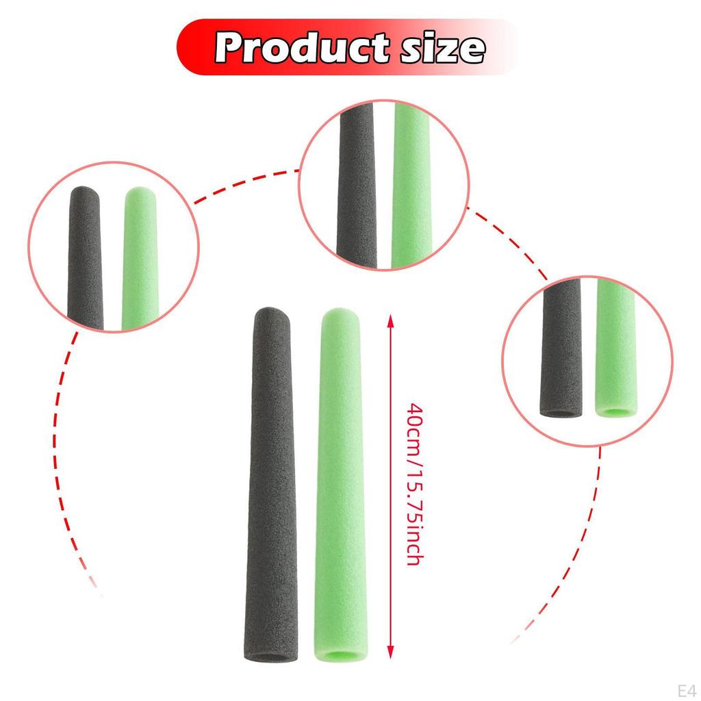 12Pcs Trampoline Enclosure Pole Foam Sleeves Padding Portable 15.75" Protection Covers for