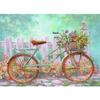 5D Diy Алмазная картина Велосипед и цветок Алмазная вышивка Крестом Домашний декор Подарки ручной работы