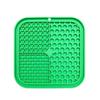 Silicone Dog Lick Pad Pet Dogs Cats Slow Food Bowls with Suction Cup Feeding Food Bowl Dog Slow Feeders Treat Dispensing