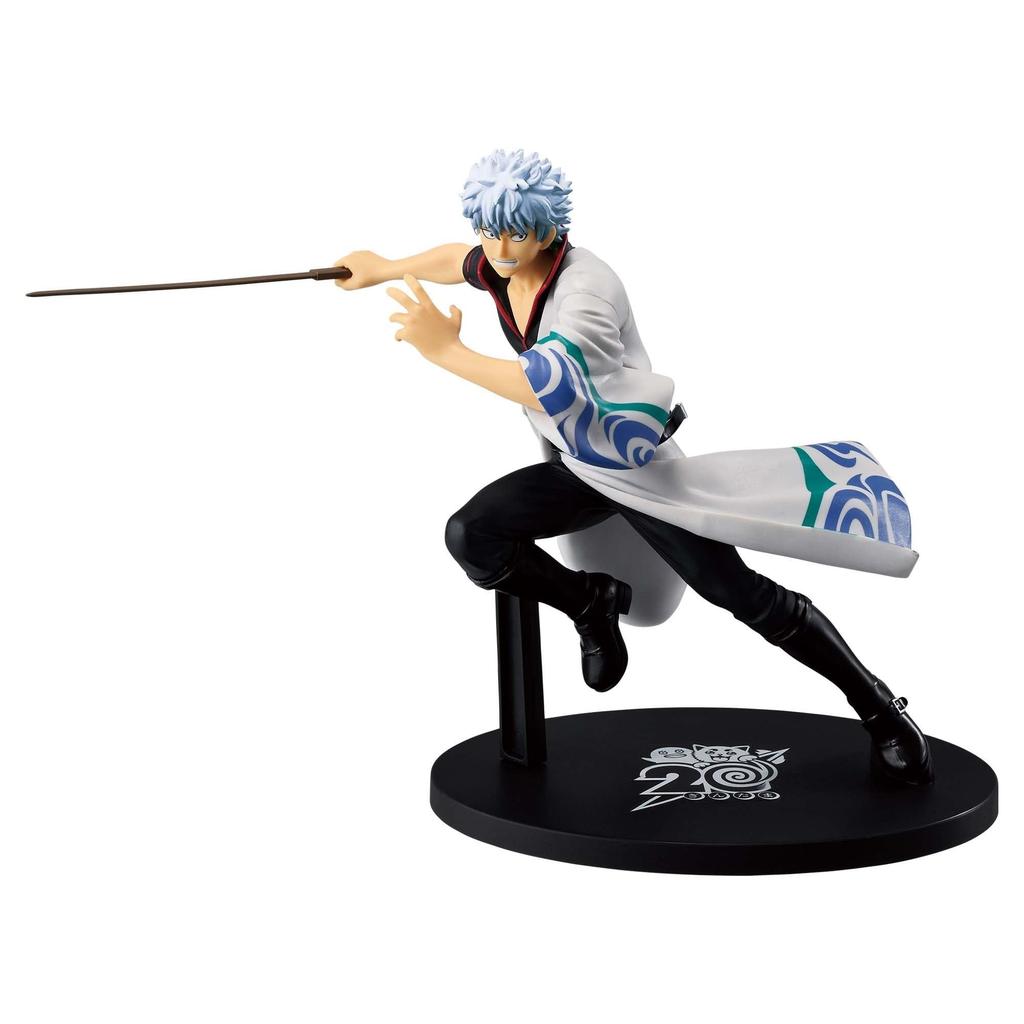 Gintama VIBRATION STARS - Саката Гинтоки - Версия к 20-летию. Приблизительная цифра. 17см Официальный приз
