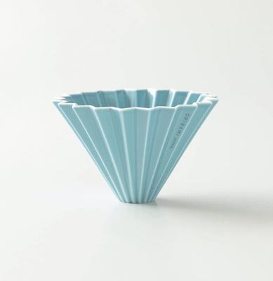 ОРИГАМИ Оригами Средний Для Поставляется с Коробкой и Гравированной Маркировкой Продается Отдельно Дриппер, Размер, Бирюзовый, 2-4 Человека, Держатель (бирюзовый) 39,7