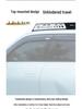 Equation Leopard Titanium 3 Black Panther Car Roof Rack with Side Ladder and Armor.