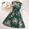 Girls' Dress Summer Korean Children's Dress Retro Princess Dress Kids Clothing