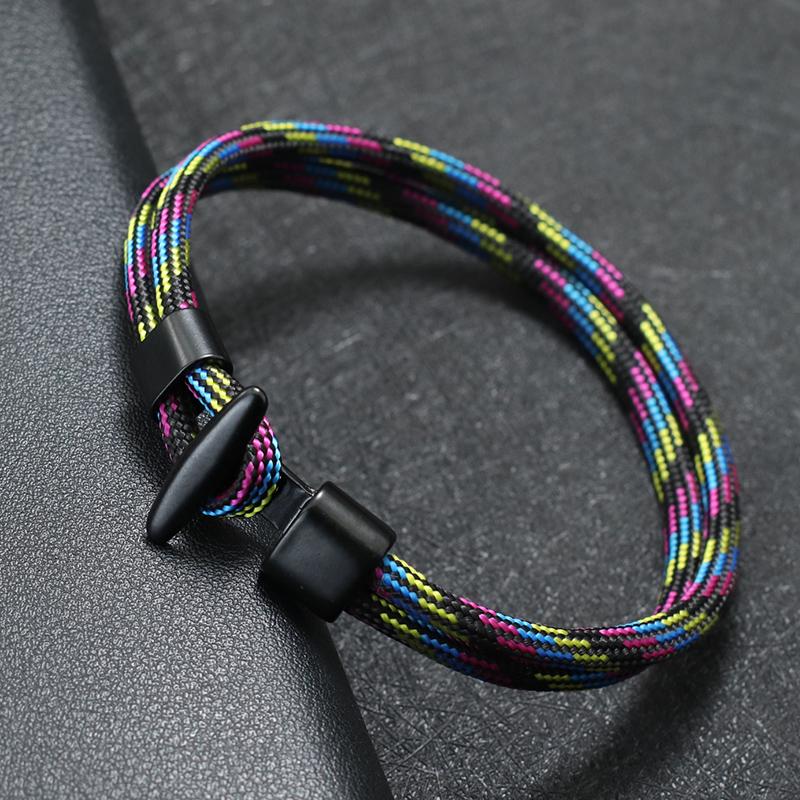 New In Paracord Bracelets Viking Pirate Men Rope Braclet Survival Matching Festival Accessories Pulseiras Masculina Gift For Him
