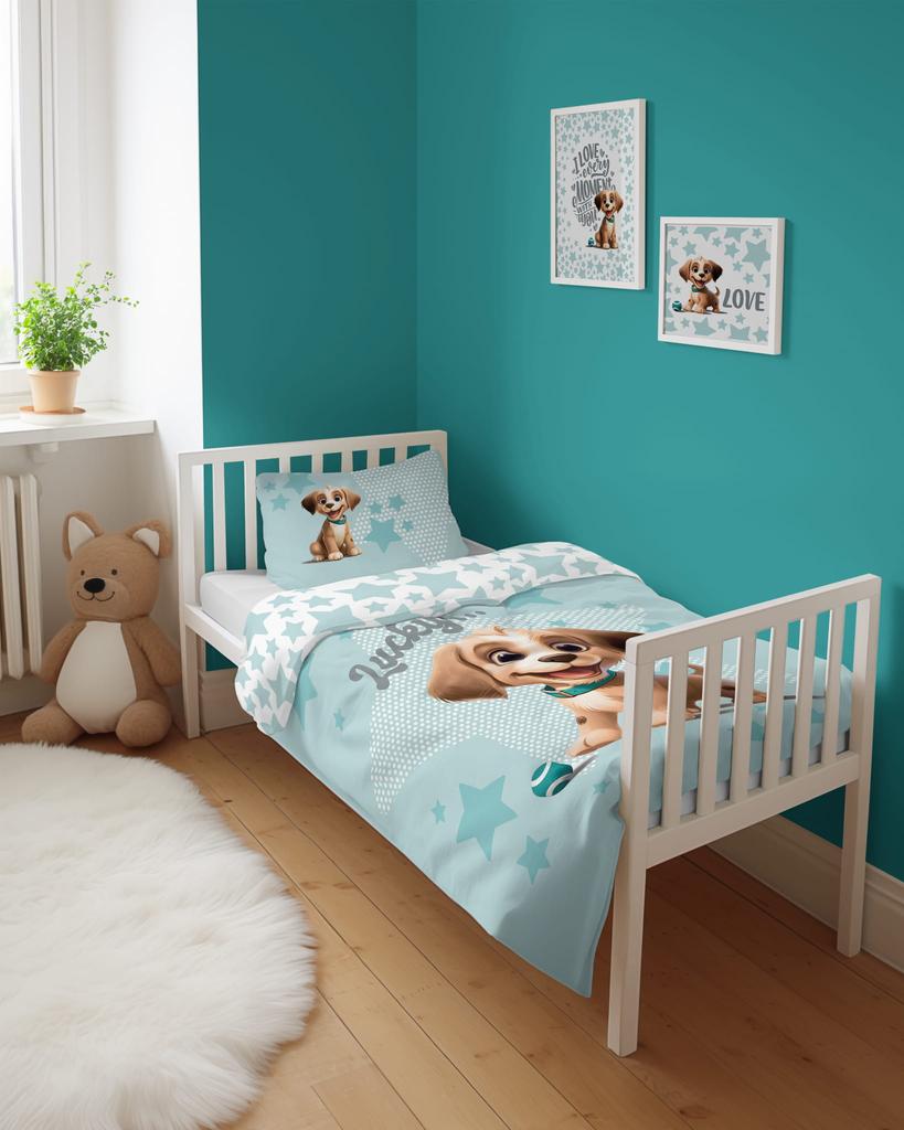 Bamboo cot bedding 90x120 dog
