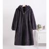 Winter Oversize Faux Fur Coat Winter Jackets Long Fur Jacket Hooded Overcoat Women Parka Thick Warm Plush Coat