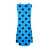 Women's Summer Dress With Pocket Sleeveless Polka Dot Print Sundress