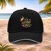 Birthday King Crown Baseball Cap  Lightweight Adjustable Unisex Cap for Running Fitness  Outdoor Activities