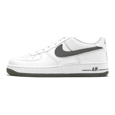 Детские кроссовки Air Force 1 Low GS White Iron Grey Obsidian DJ4617-100
