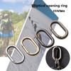 Accessories Camping Hiking Outdoor Carabiner Bag Belt Buckles Spring Oval Rings Handbags Clips