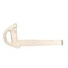 Compatible Emergency Mechanical Blank Key for Jaguar X, XK, XF, XKR Smart Card Remote Control Cars