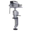 Universal bench vise, made of aluminum alloy, 360° rotating, small and stable, suitable for woodworking and gardening.