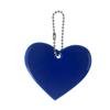 PVC Material Reflective Pendant Multi-functional Heart Shap Keychain  Backpacks Strollers