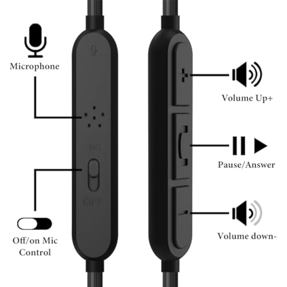 Geekria Кабель Совместимый Аудиошнур Arker Game AKG K451, K452, Q460, K480, K450 Кабель для наушников, ...