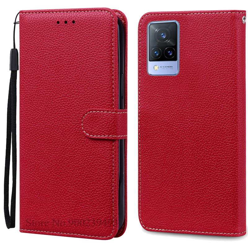 Для Vivo V21 чехол силиконовый кошелек раскладной телефон чехол для Vivo V2050 V2066 V2108 VivoV21 кожаный чехол Coque для Vivo V21 5G Fundas