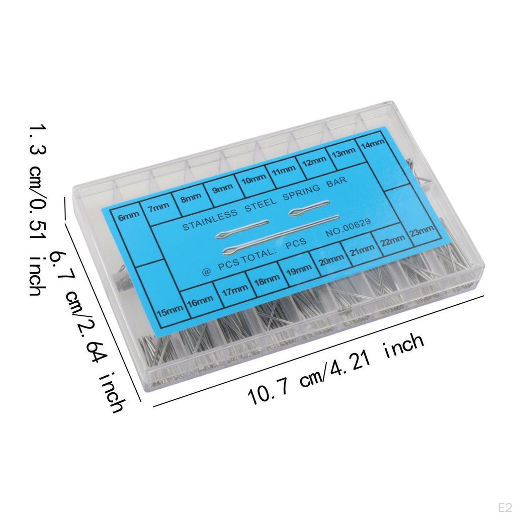 360 шт. шплинтов для крепления ремешка часов, практичные инструменты для ремонта 6 мм