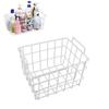 Fridge Freezer Basket Multipurpose Large Capacity Metal Wire Storage Basket for Refrigerator Bathroo