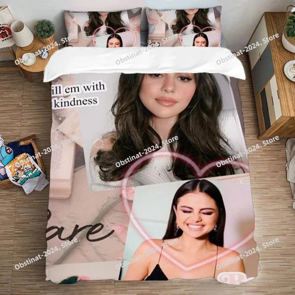 Top Gomezs Bed Set Comforter Bedding Sets Quilt Cover Duvet Covers Single Double Large Size Selenas Pillowcase Home Textile