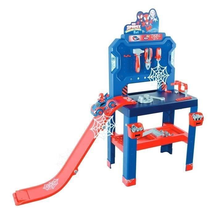 SMOBY Etabli Bricolo Spidey - jeu d'imitation enfant - Disney Marvel Spidey et ses amis extraordinaires - des 3 ans