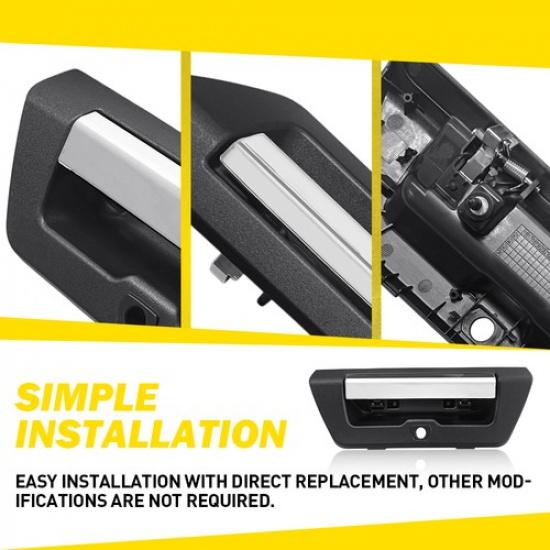Tailgate Handle & Bezel w/ Camera Hole For Ford F150 2015-2018 FL3Z9943400FA EXV