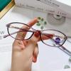 Diamond Anti-Blue Reading Glasses High Definition Elderly Lady Ultra-Light Reading Glasses Frame 1907