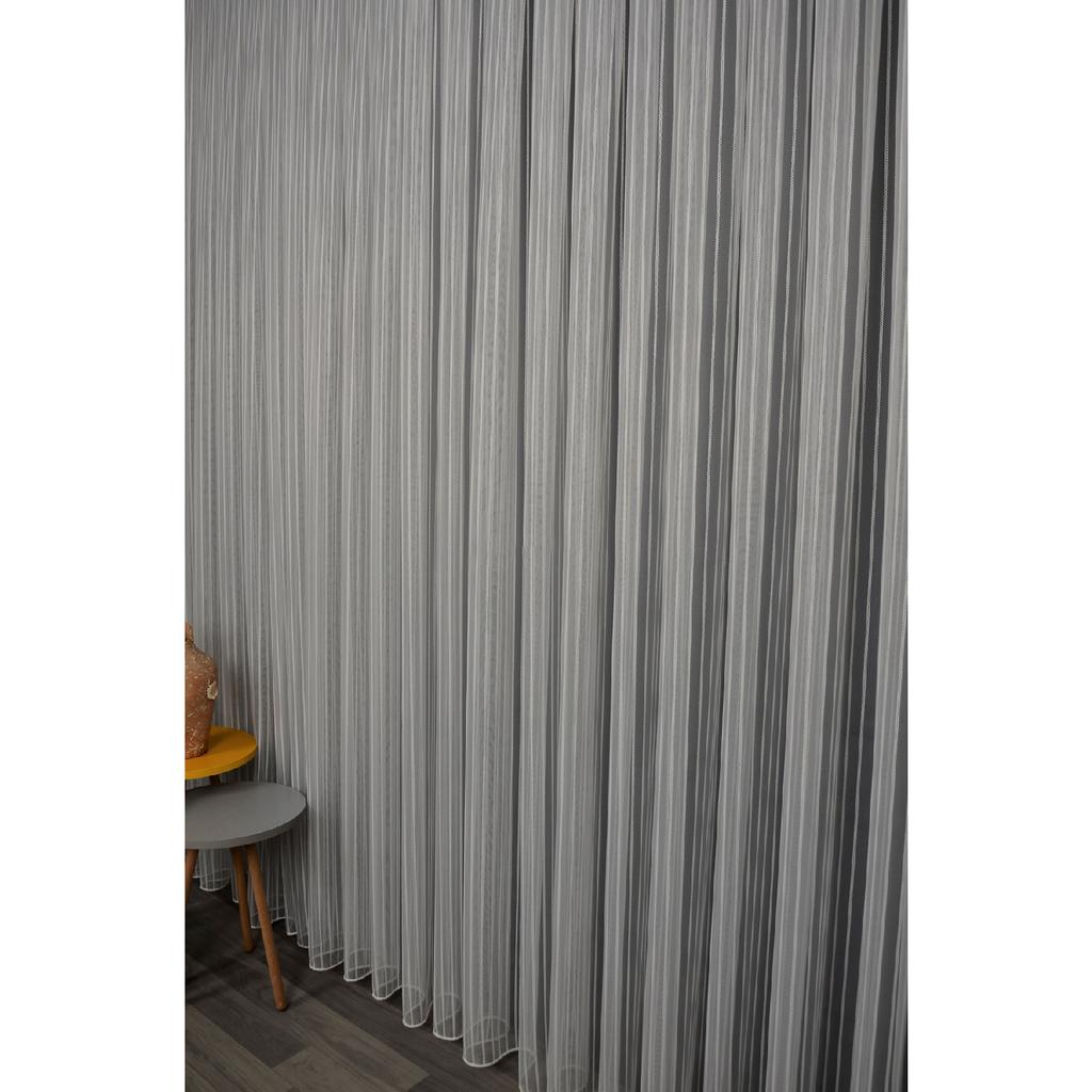 Готовая к использованию разреженная тюлевая занавеска с одинарным крылом