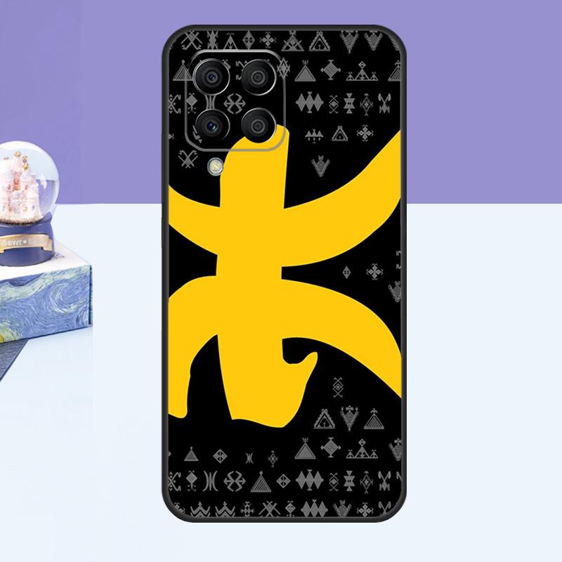 Amazigh Symbol Berber Academy Case For Samsung Galaxy M11 M31 M20 M35 M55 M15 M32 M16 M36 M56 M54 M23 M52 M34 M14 M13 M53