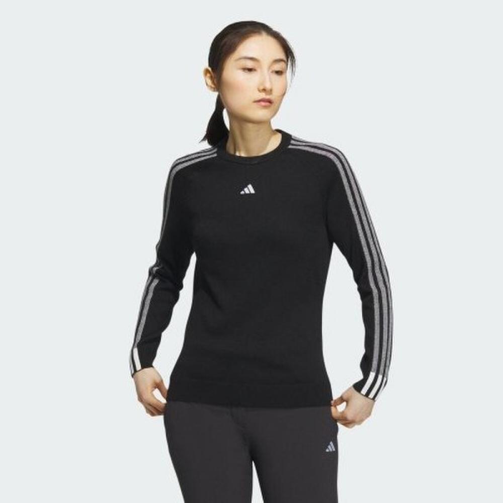 AdidaS GolF 2023 F W 3S Long Sleeve Pullover Women S SWeater Hy0901