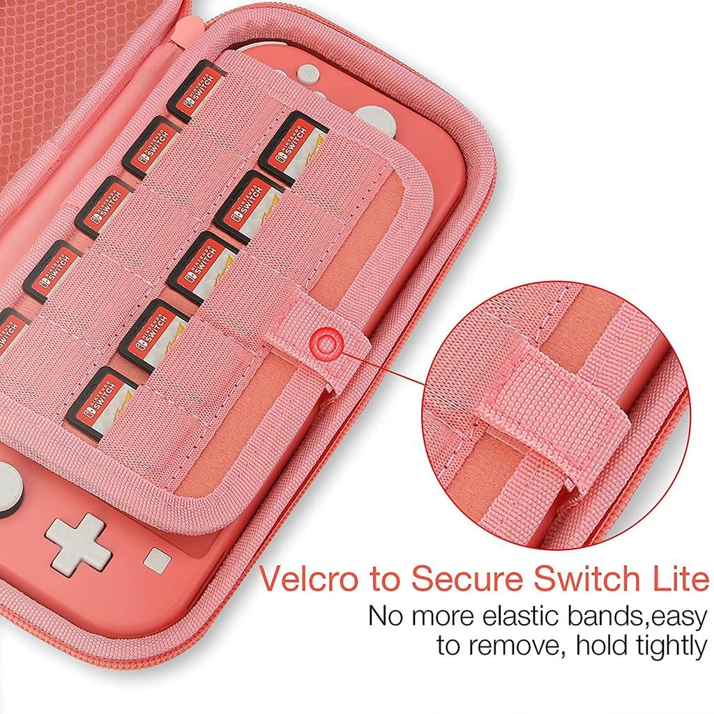 Чехол для переноски, совместимый с Nintendo Switch Lite, портативная сумка Nintendo Switch Lite для Switch Lite с возможностью хранения