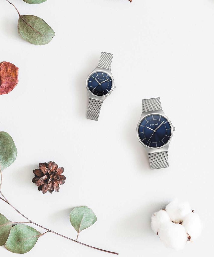 BERING Watch Pair Watch Классические скандинавские классические скандинавские импортные мужские женские 11935-003 [Обычный продукт]