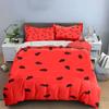 Watermelon Pattern Bedding Set Bedding Duvet Cover Set Duvet Cover Pillowcases  (1 * Duvet Cover 2 * Pillowcases, without duvet insert)
